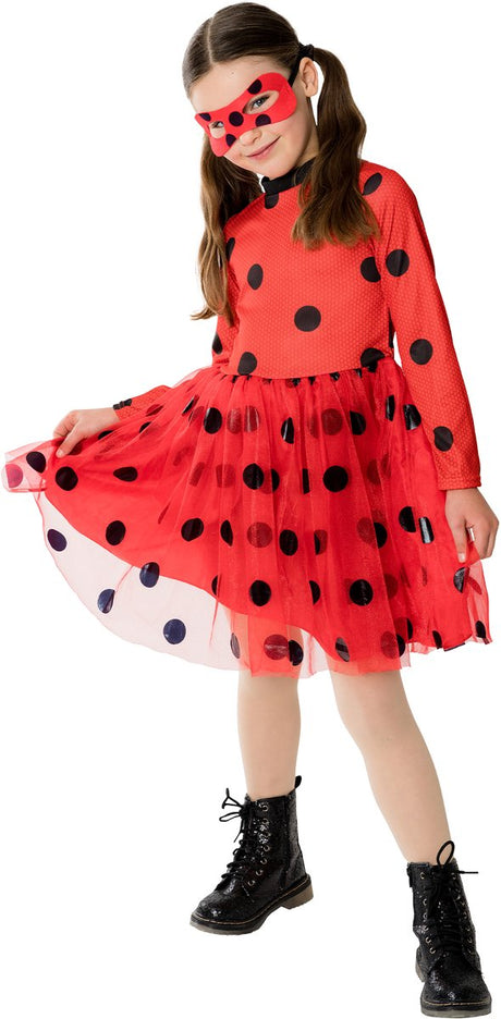Rubies miraculous ladybug kinderkostuum - - maat 9-10 jaar 140
