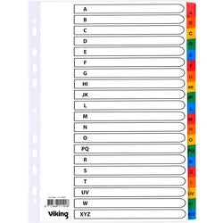 Tabbladen vk alfabetisch a-z karton a4 11-gaats 20-delig