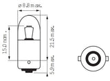 Lámpara Bosma 6V-5W BA9S