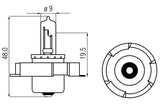 Bosma svetilka 12V-15W p26s halogen