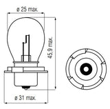 Bosma svetilka 12V-15W p26s