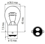 Bosma svetilka 12V-25 25W BAX15D