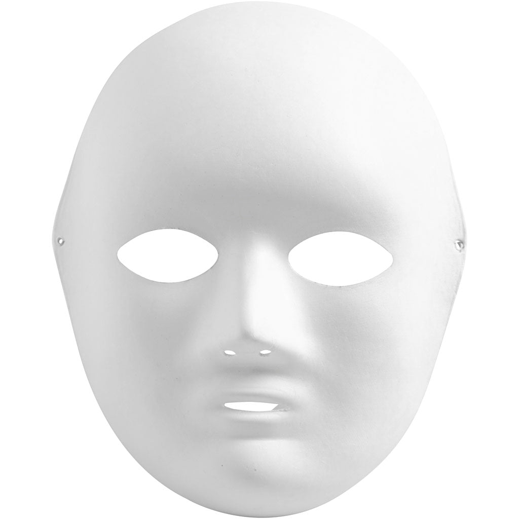 Http: www.cchobby.nl masker-h-22-cm-b-17-cm-wit-10-stuk-1-doos
