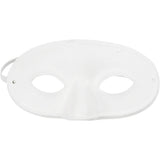 Http: www.cchobby.nl masker-h-9-5-cm-b-18-5-cm-wit-10-stuk-1-doos