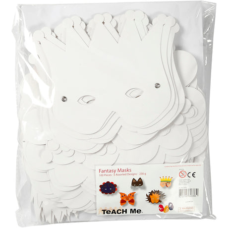 Creativ company https: www.cchobby.nl fantasiemaskers-inclusief-elastiek-h-15-20-cm-230-gr-wit-100-div-1-doos