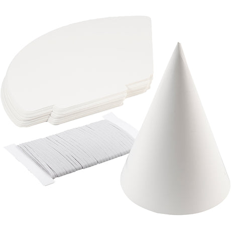 Https: www.cchobby.nl kegel-h-23-cm-d-16-5-cm-230-gr-wit-50-stuk-1-doos