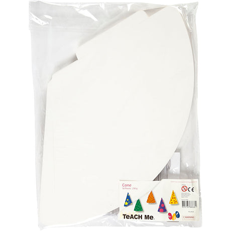 Https: www.cchobby.nl kegel-h-23-cm-d-16-5-cm-230-gr-wit-50-stuk-1-doos