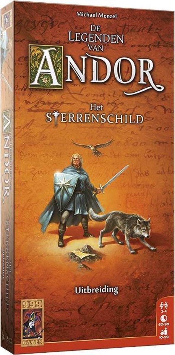 999games 999 games de legenden van andor: het sterrenschild uitbreiding bordspel - coöperatief spel