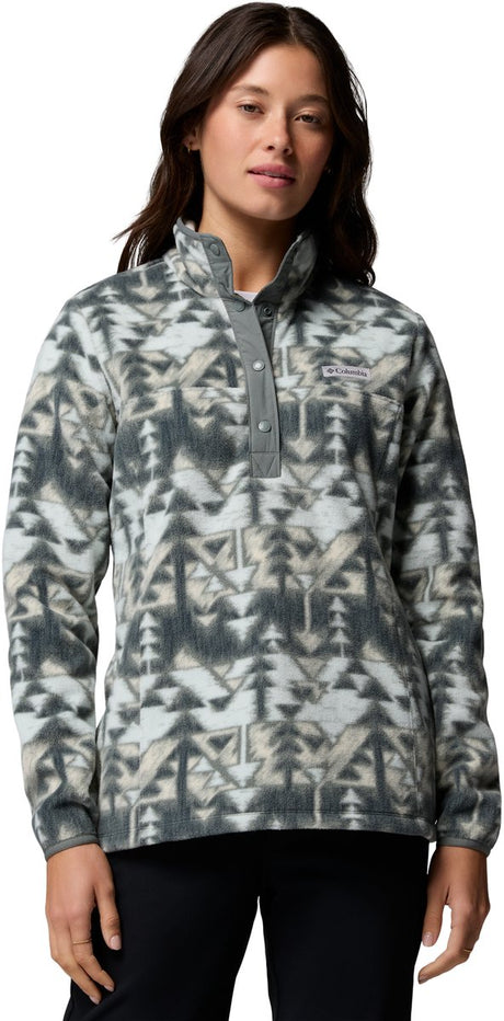 Columbia benton springs™ printed 1 2 snap sedona sage, sketchup s