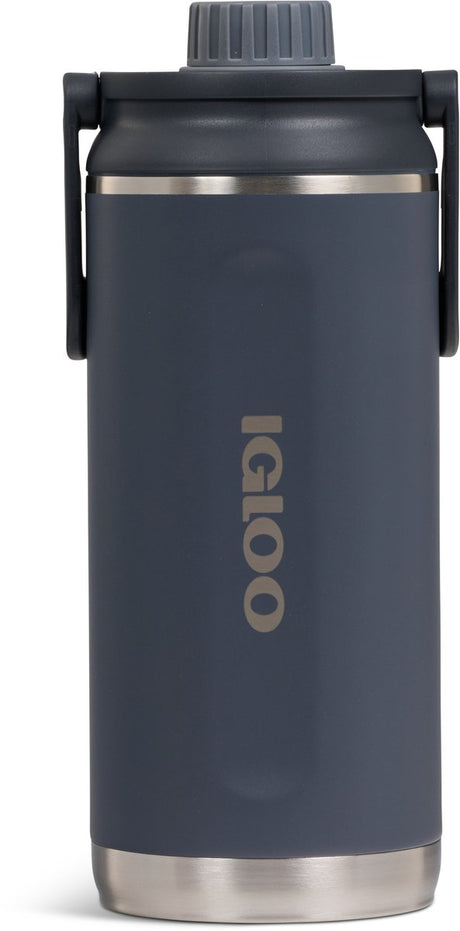 Igloo - twist 'n' chug - drinkfles - zwart - 1 liter - thermosfles