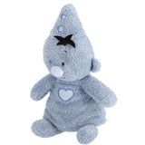 Bumba knuffel fluffy pluche - blauw, 35cm