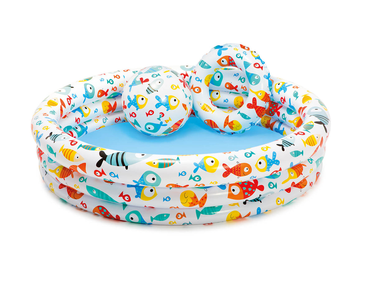 Intex Pineapple Swimming Pool Set