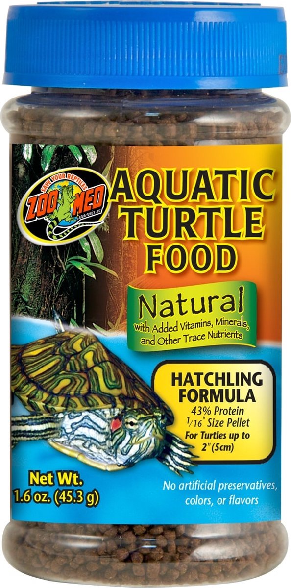 Zoomed zoo med hatchling aquatic turtle food - jonge waterschildpaddenvoer - 45,3gr