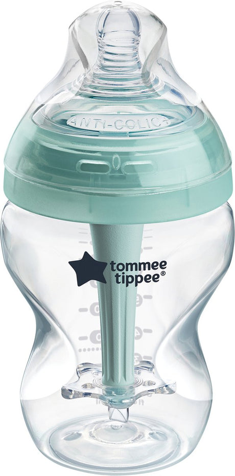 Tommee tippee advanced anti-colic babyfles - set van 1 x 260ml baby fles - lage toevoersnelheid 0m+