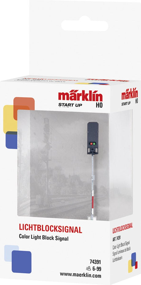 Märklin start up lichtbloksein
