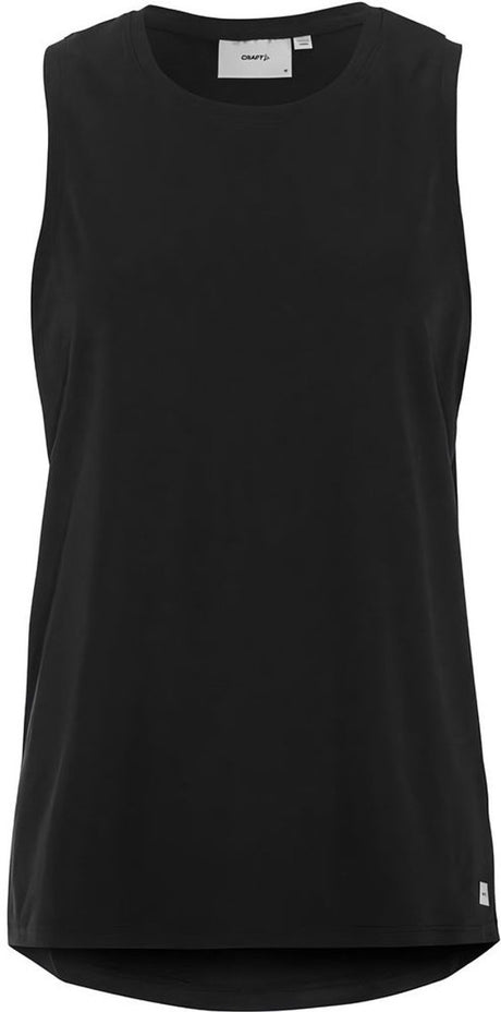 Craft® craft collective singlet w dames sportshirt - zwart m
