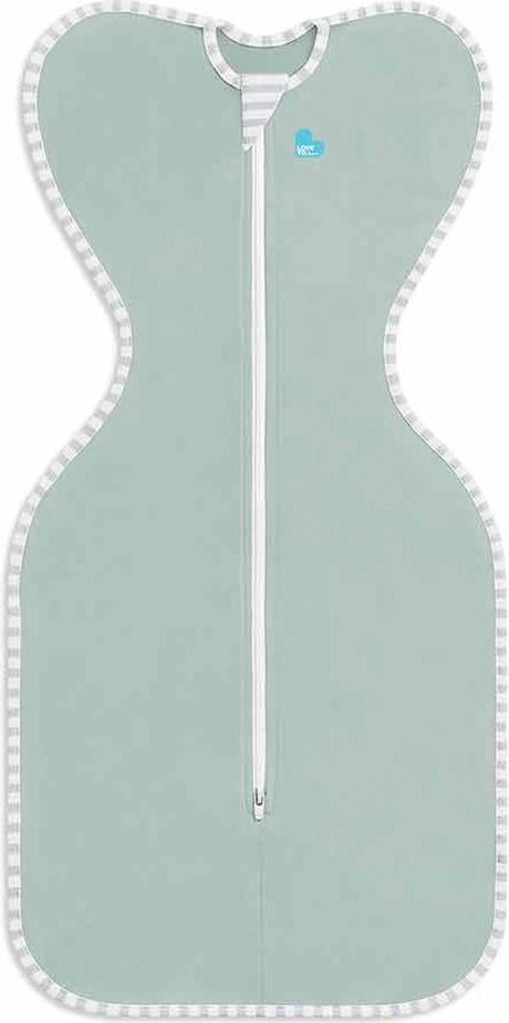 Love to dream ™ babyslaapzak swaddle up™ - inbakeren - baby 3-6 maanden - 6-8.5 kg - zomer - 0.2 tog - olijf groen