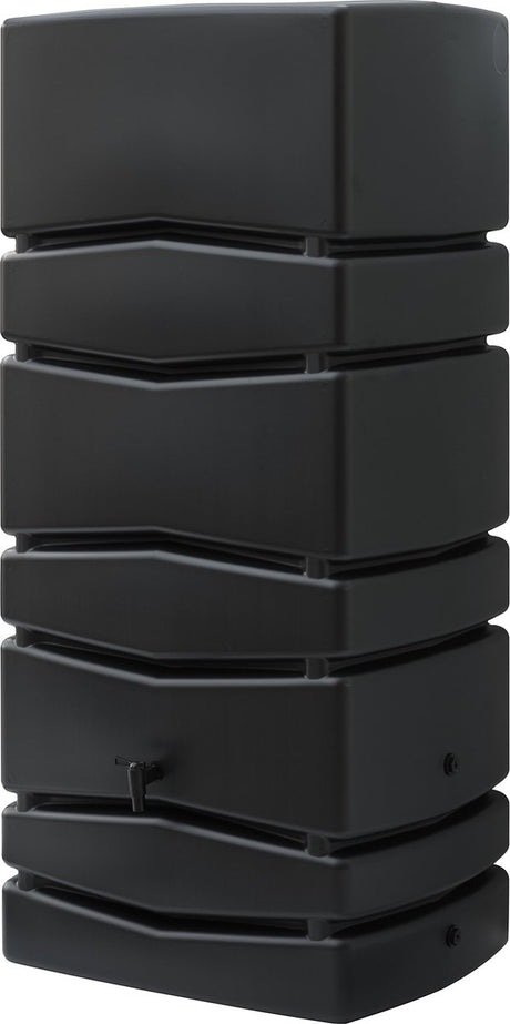 Nature - regentank - 650l - h165 x 77,5 x 57,3cm - antraciet - zuilmodel