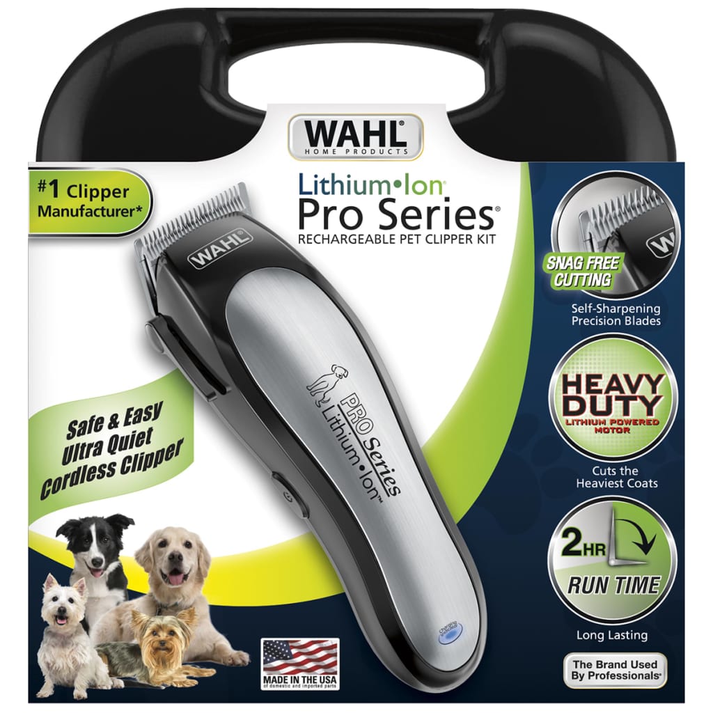 WAHL 12-piece animal tane set Lithium Ion Series 09766-016