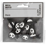 Http: www.cchobby.nl knijper-met-voetbal-afm-14x25-mm-dikte-12-mm-zwart-10-stuk-1-doos