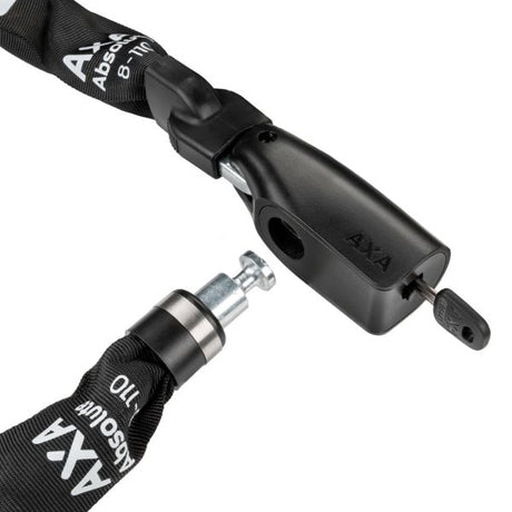 Axa kettingslot absolute 8-90cm zwart