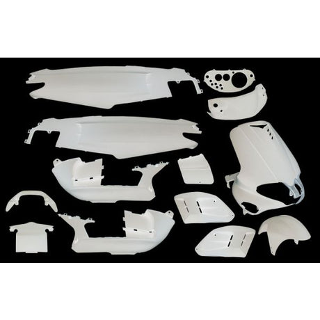 Edge plaatset 15-delig voor gilera runner tot bouwjaar 08-2005 - glanzend wit