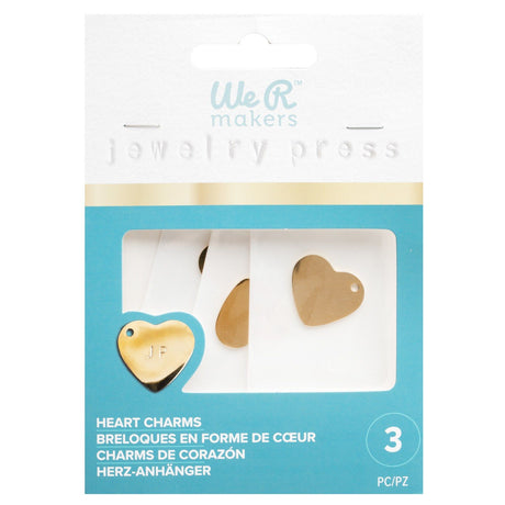 We r makers • charms stainless steel heart