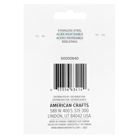 We r makers • charms stainless steel circle