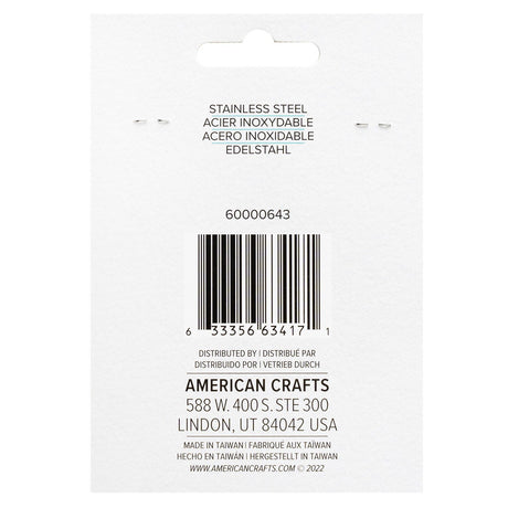 We r makers • charms stainless steel bar