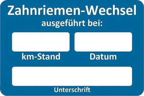 Eichner klantenservice sticker sticker timing belt customer service sticker