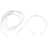Creativ company http: www.cchobby.nl haarbanden-b-8-mm-wit-20-stuk-1-doos