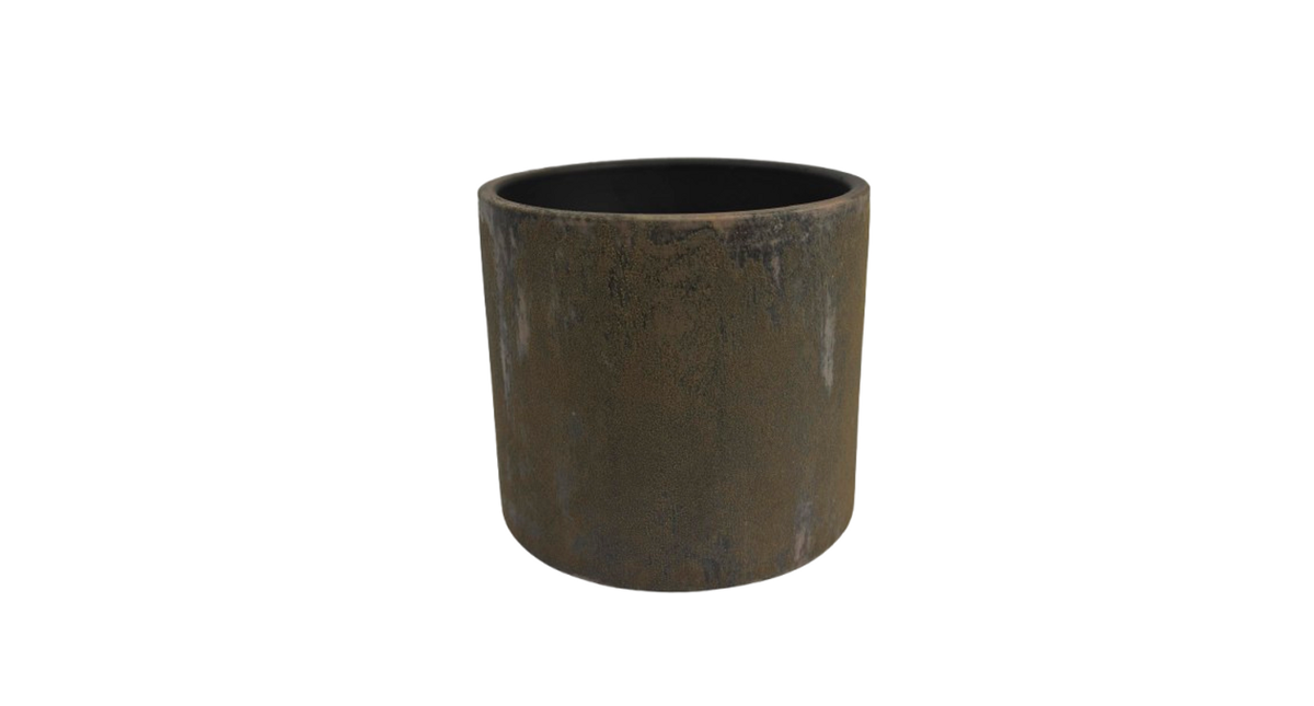 Pot lousada d18 h16cm earth-brown