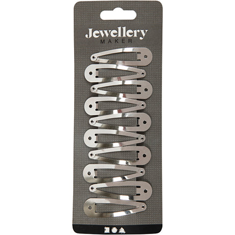 Creativ company https: www.cchobby.nl haarspeld-l-45-mm-b-14-mm-zilverkleurig-10-stuk-1-doos
