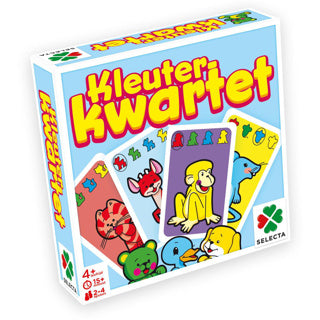 Selecta tactic kleuter kwartet – kaartspel – kinderspel – vanaf 3 jaar – 2-4 spelers