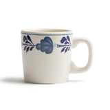 Boerenbont boerenblauw beker 0,2l decor doos a 6 stuks
