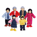 Hape Dollhouse Asian Famill