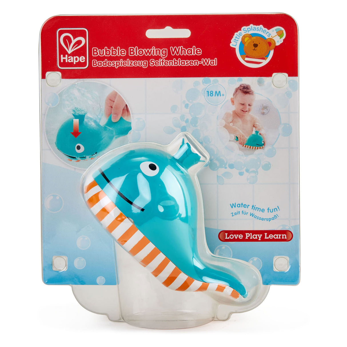 Toys de bain hape bubbel walvis