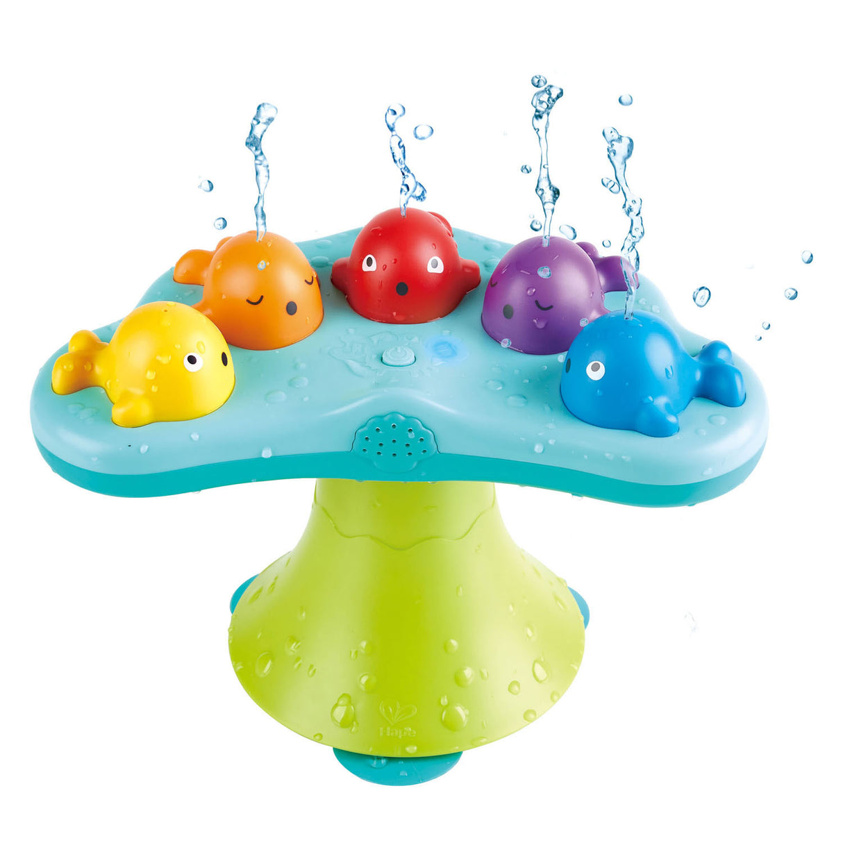 Hape Bath Toys Musical Whale Fontein