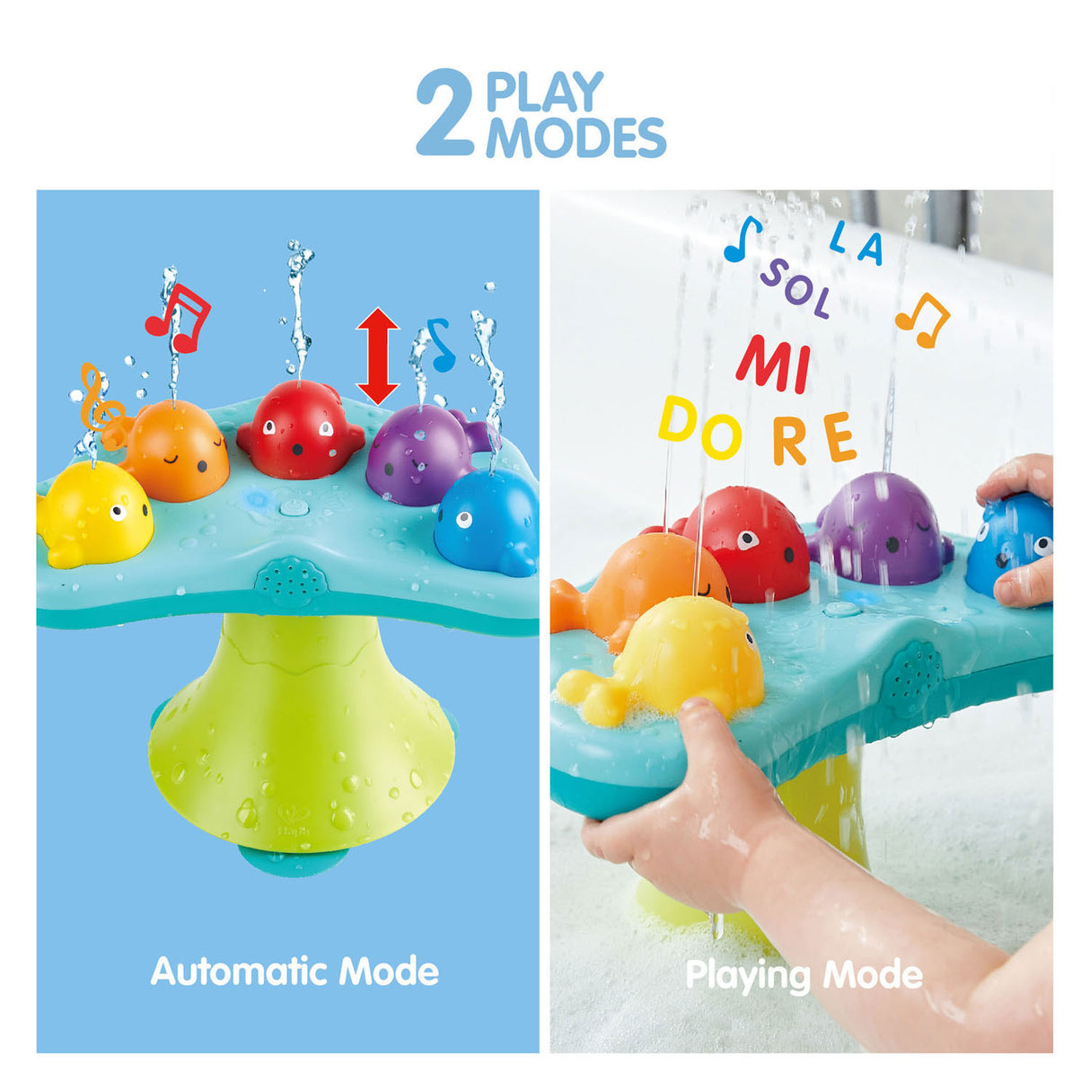 Toys Hape Bath Musical Whale Fontein