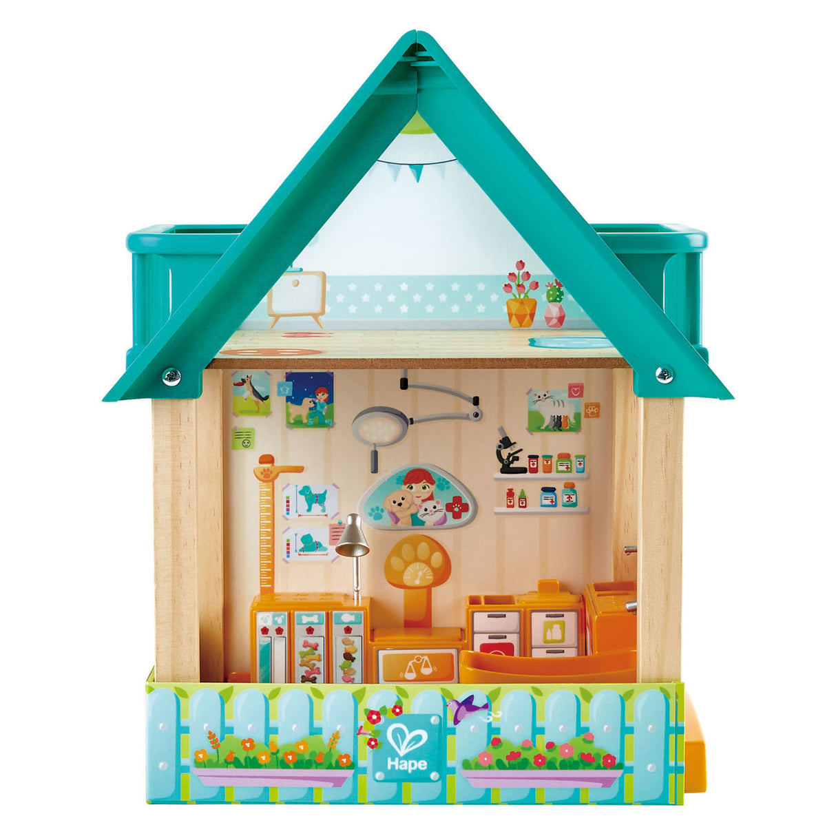 Hape Furry Friend Veterinary Practice Play set