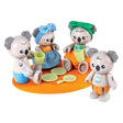 Hape houten olifantenfamilie - 4st.
