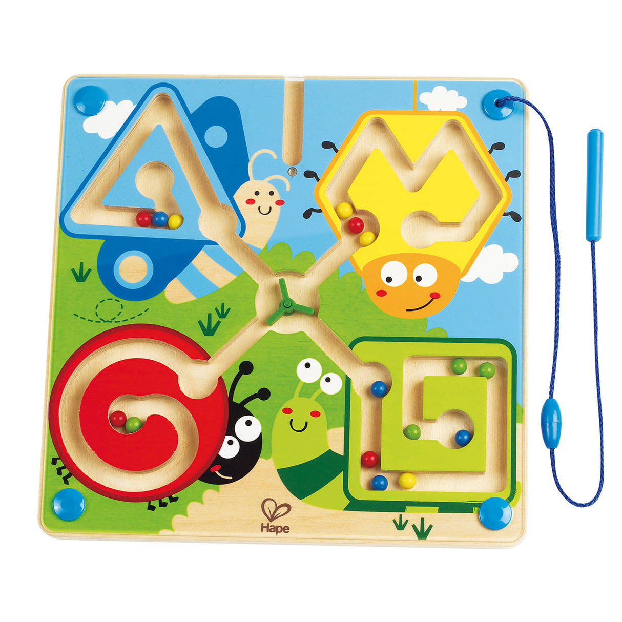 Hape insecte magnétique doolhof