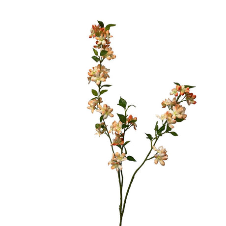 Roberts collection kunstbloem blossom spray 101cm peach