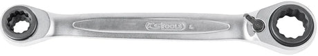 Ks tools ratelsleutel gearplus 4 in 1 ratchet ring spanner 4 in 1