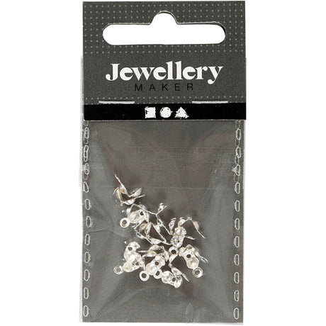 Creativ company https: www.cchobby.nl kalot-l-8-mm-d-3-mm-verzilverd-20-stuk-1-doos