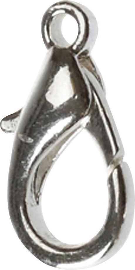 Creativ company creotime karabijnsluiting staal 18 mm zilver 4 stuks