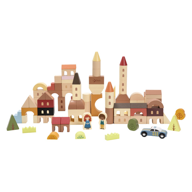 Classic world houten blokken - 100st.