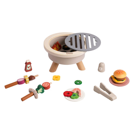 Classic world houten barbecueset - 30dlg.