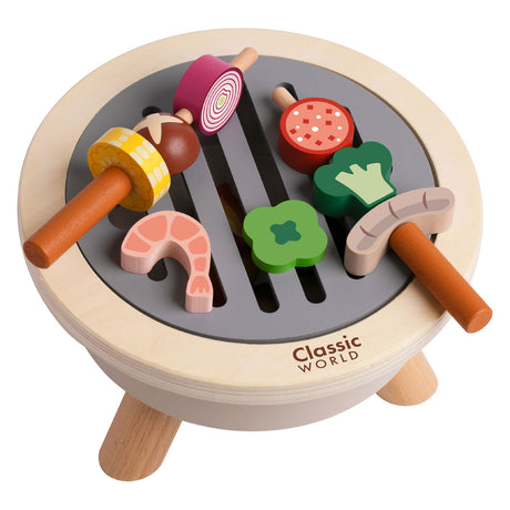 Classic world houten barbecueset - 30dlg..