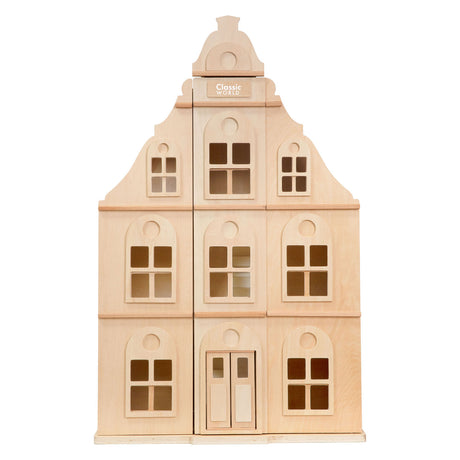 Classic world houten poppenhuis - 3dlg.